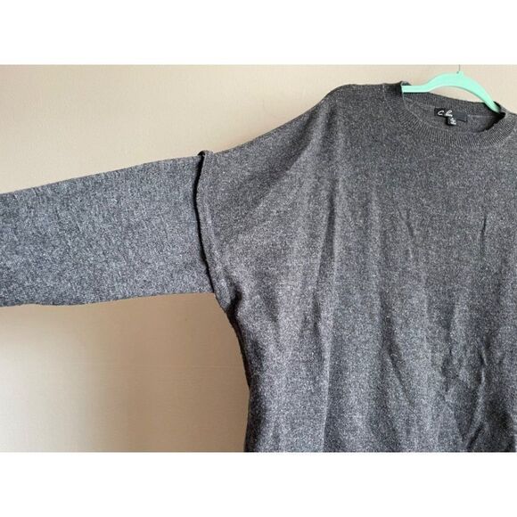 C. luce gray sweater women’s sz S - Picture 7 of 9